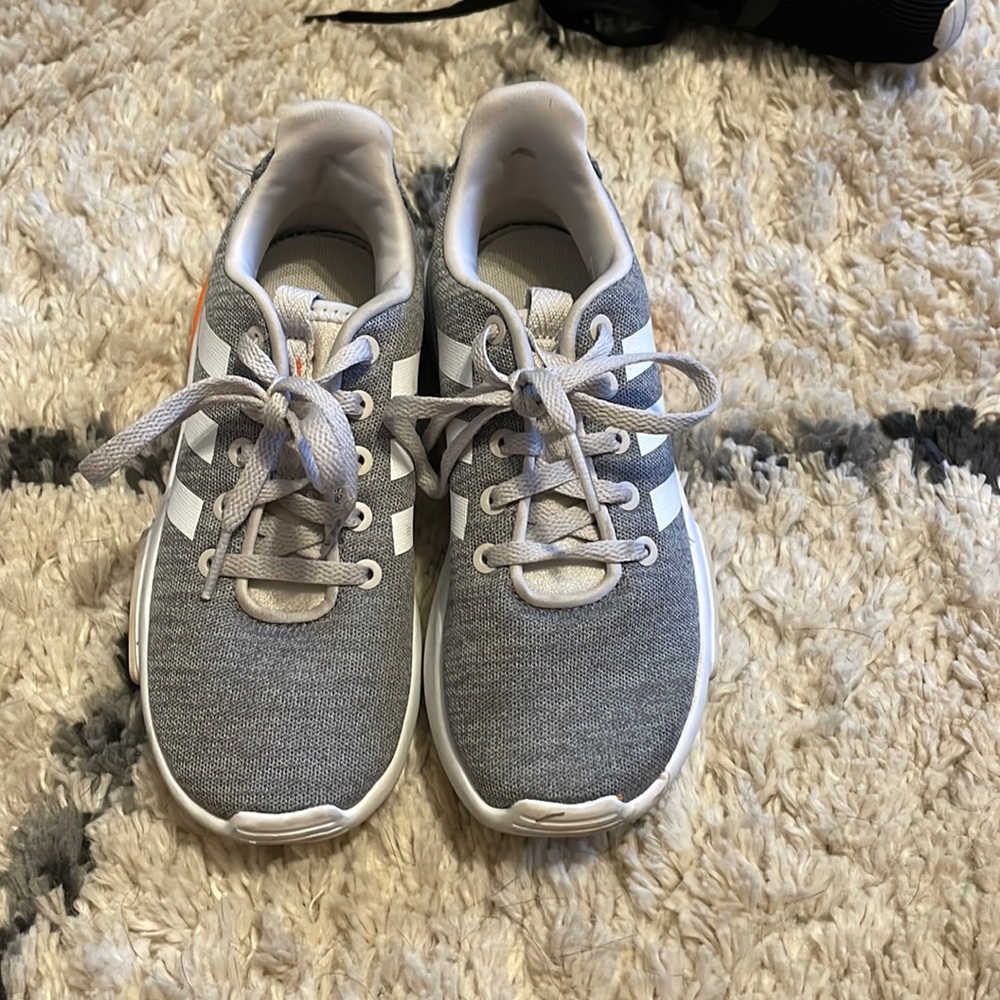 Gray Adidas Kid Shoes